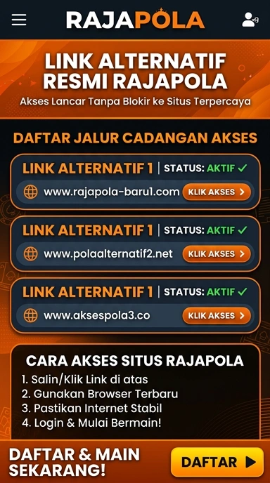Link Alternatif Rajapola untuk Pengguna Android